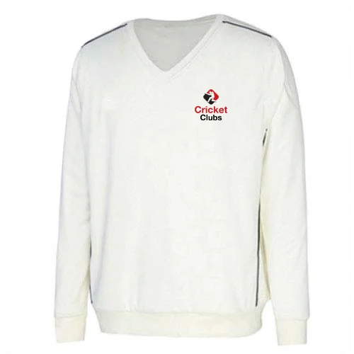 Cricket Full Sleeve Sweater White